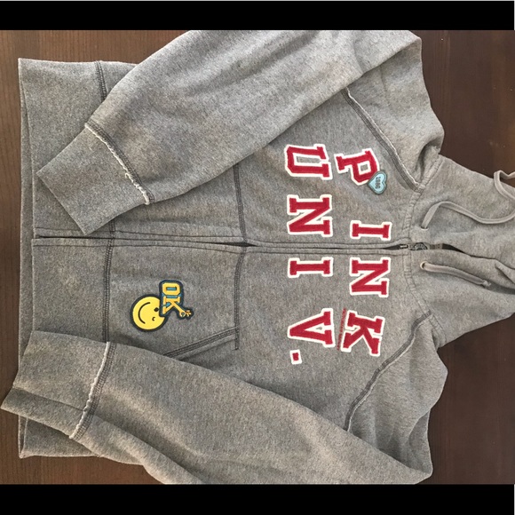 PINK Victoria's Secret Tops - Victoria Secret PINK zip up